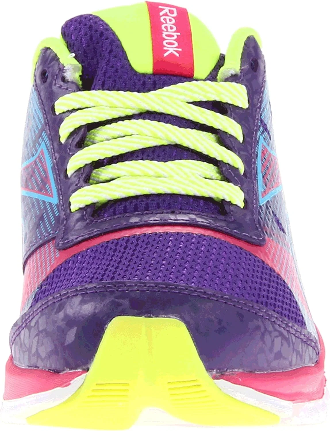 Детские кроссовки для бега Sublite Duo Chase Reebok, Kaliedoscope Violet/Blue Blink/Pink/Yellow/White — фото 2
