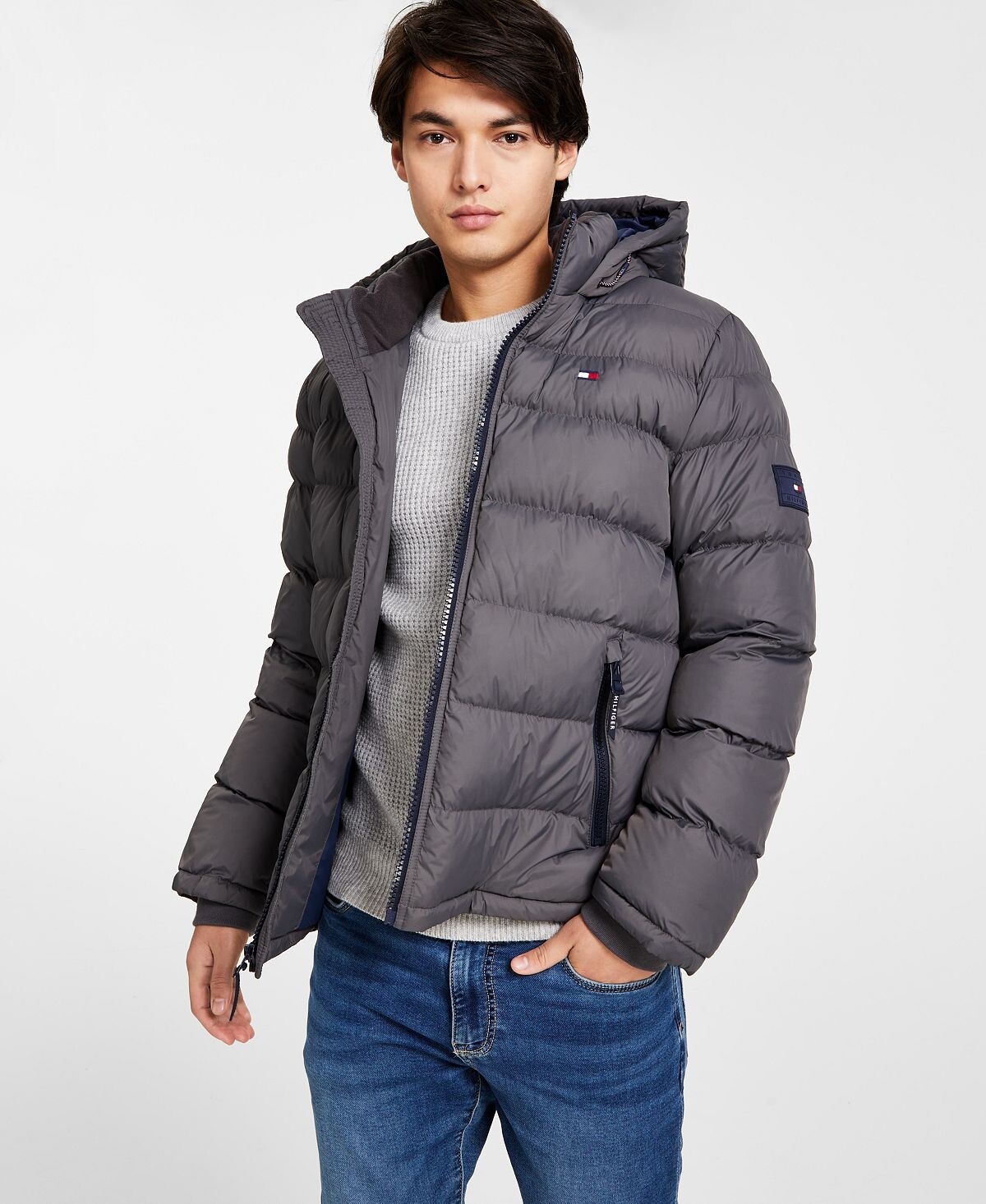 

Мужская стеганая куртка-пуховик, созданная для macy's Tommy Hilfiger, мульти, Серый, Мужская стеганая куртка-пуховик, созданная для macy's Tommy Hilfiger, мульти