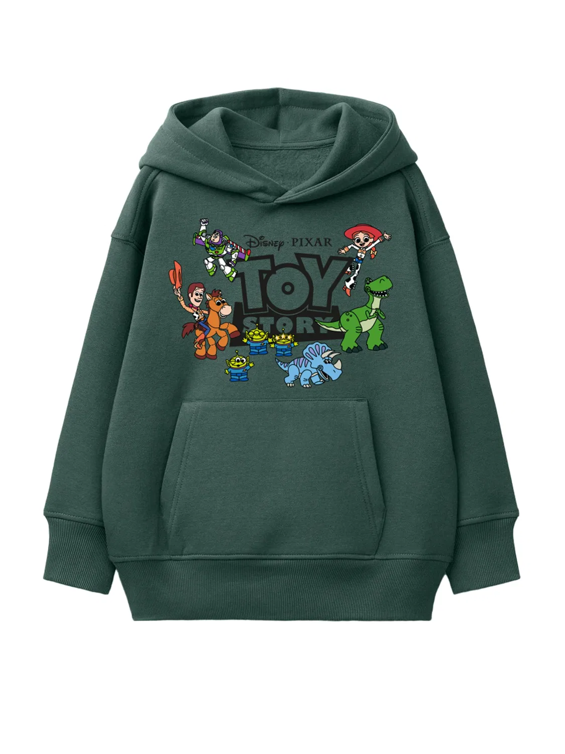 Худи Toy Story Rags & Rascals, зеленый