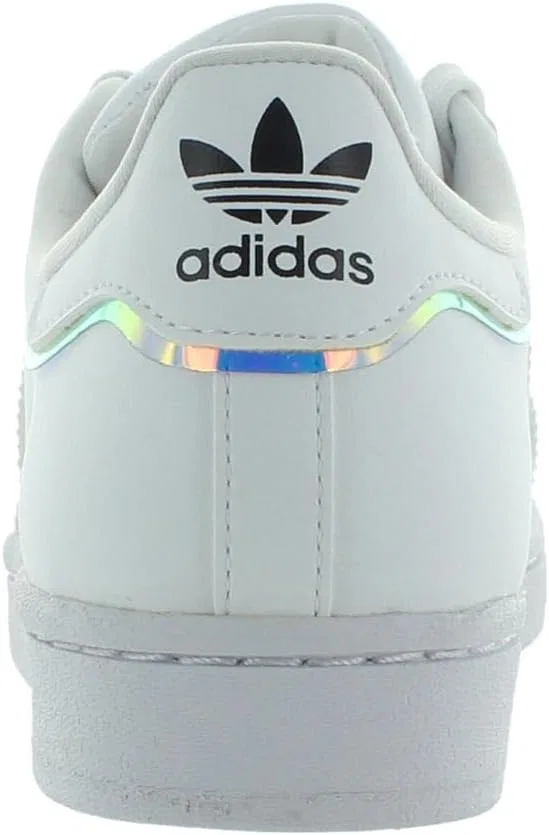 Детские кроссовки для девочек adidas Superstar, Cloud White/Iridescent-White — фото 3