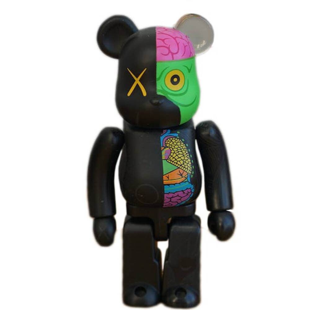 

Фигурка виниловая KAWS х Bearbrick Dissected 100%, черный