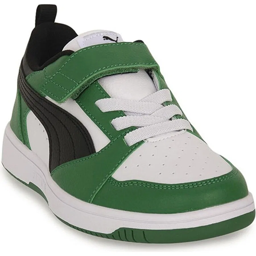 Детские спортивные кроссовки Rebound V6 Lo Ac Puma, Черный — фото 3