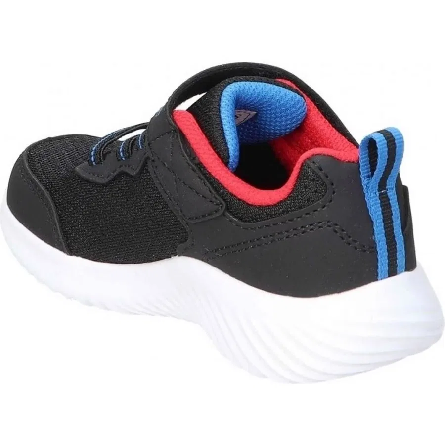 Детские спортивные кроссовки на шнуровке с дышащим верхом Skechers Bounder Techrox, Черный — фото 4
