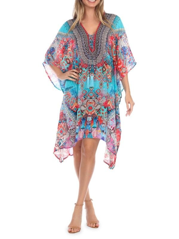 

Накидка для плавания на шнуровке кафтан La Moda Clothing Ikat blossom, Серый, Накидка для плавания на шнуровке кафтан La Moda Clothing Ikat blossom