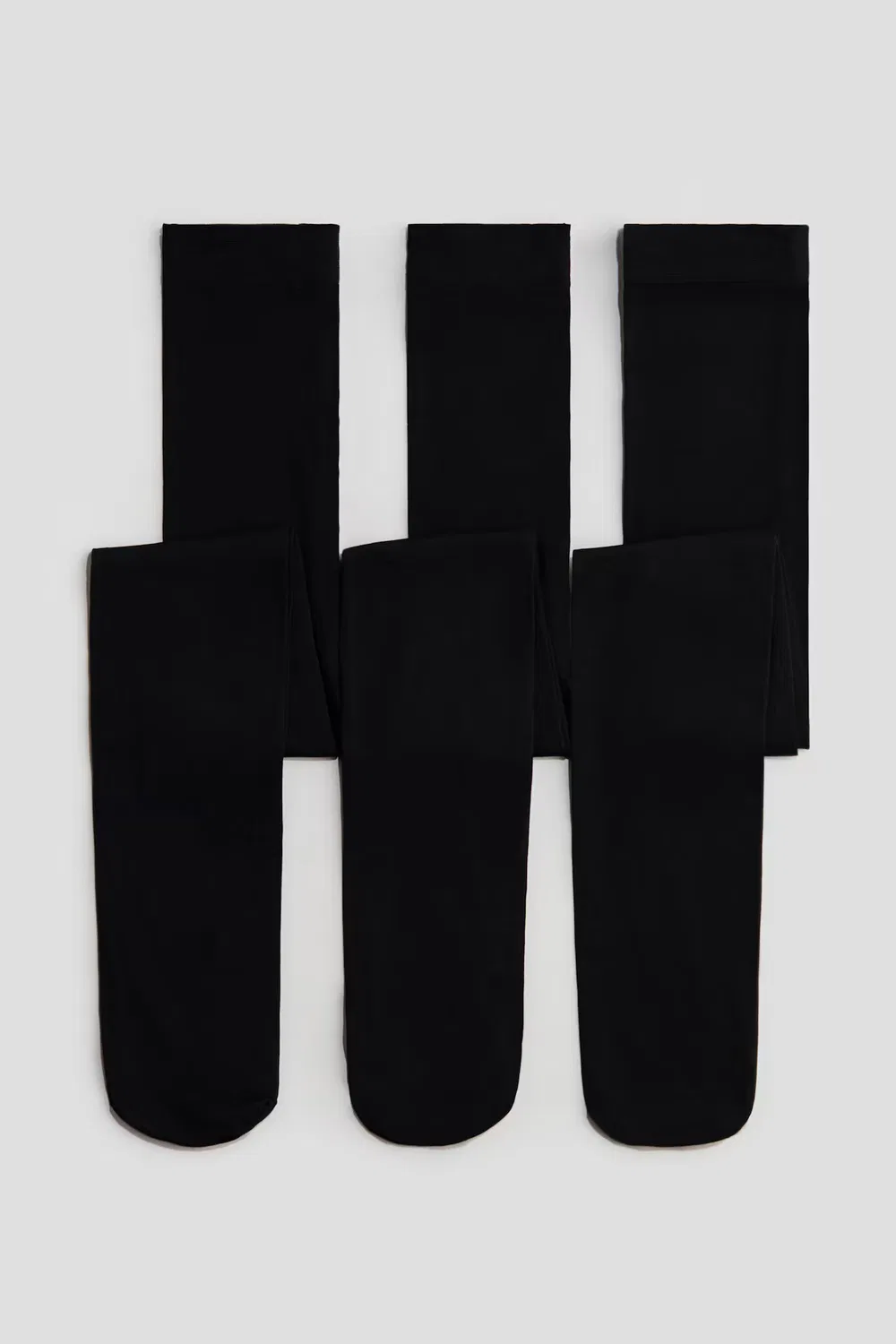 3 упаковки колготок H&M, Schwarz