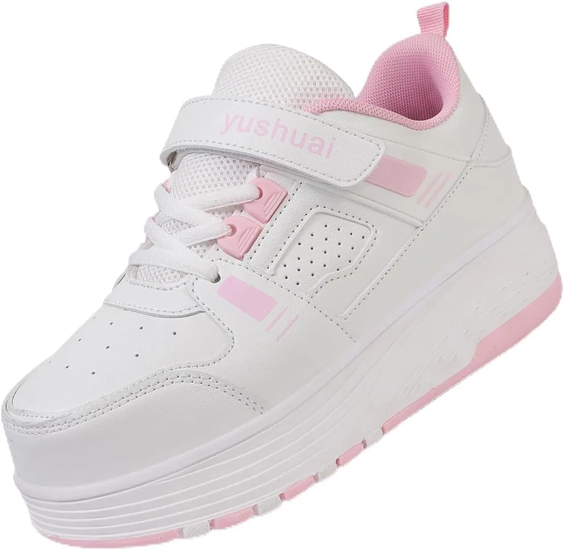 Детские роликовые кроссовки со съемными колесами LIWLLIUA, Pink