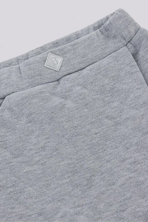 Детская юбка для девочек из люрекса Gb Baby, Gray — фото 3
