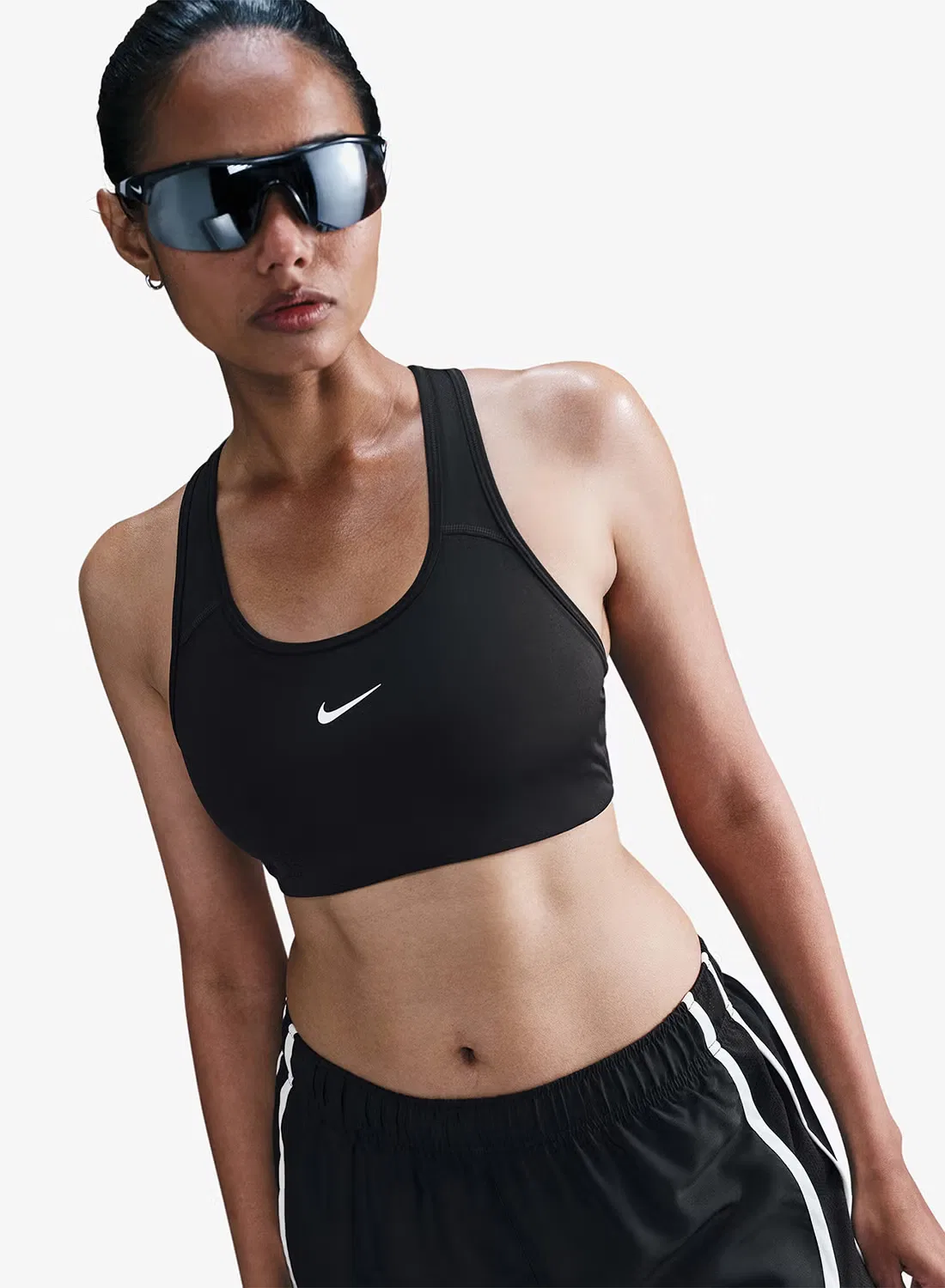 Шорты беговые с принтом Nike Tempo, черный — фото 3