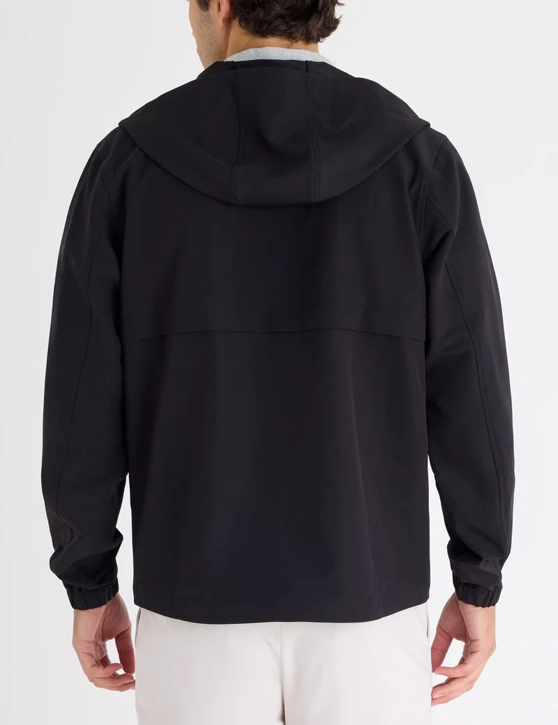 Мужская куртка U.S. Polo Assn. Hooded Surf, черный — фото 2