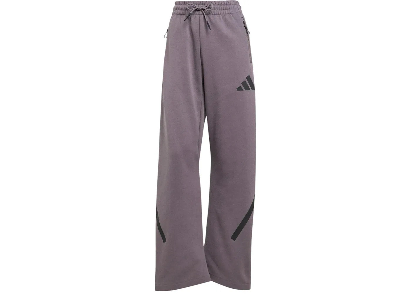 Женские спортивные штаны с заниженной талией Bottoms Adidas, Grey Strata