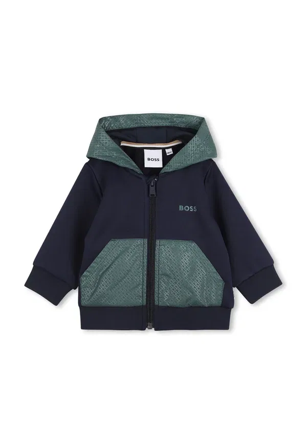 Комплект - толстовка на молнии Boss Kidswear, синий — фото 4