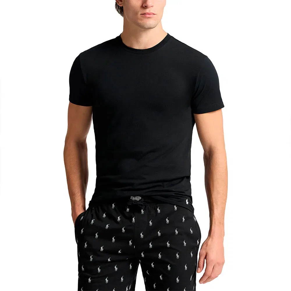 Комплект мужских футболок с коротким рукавом Polo ralph lauren, Black — фото 3