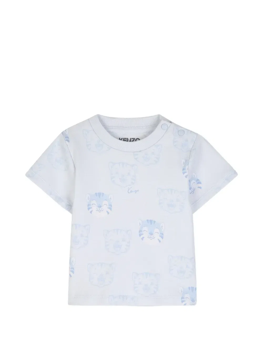 Комплект с принтом Kenzo Kids, синий — фото 3