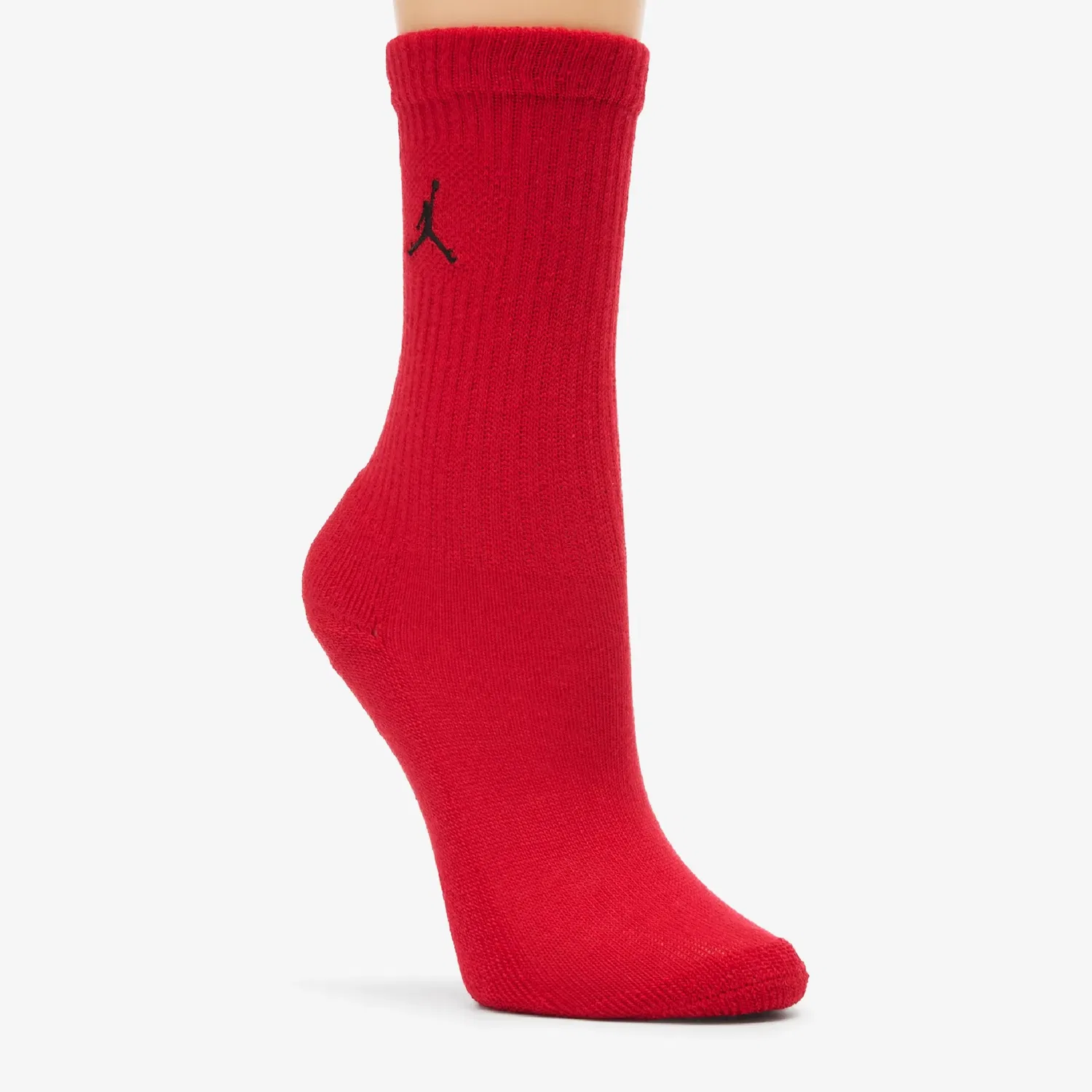 Набор из 6 детских носков размера XS для повседневной носки Jordan, Gym Red/Black — фото 2