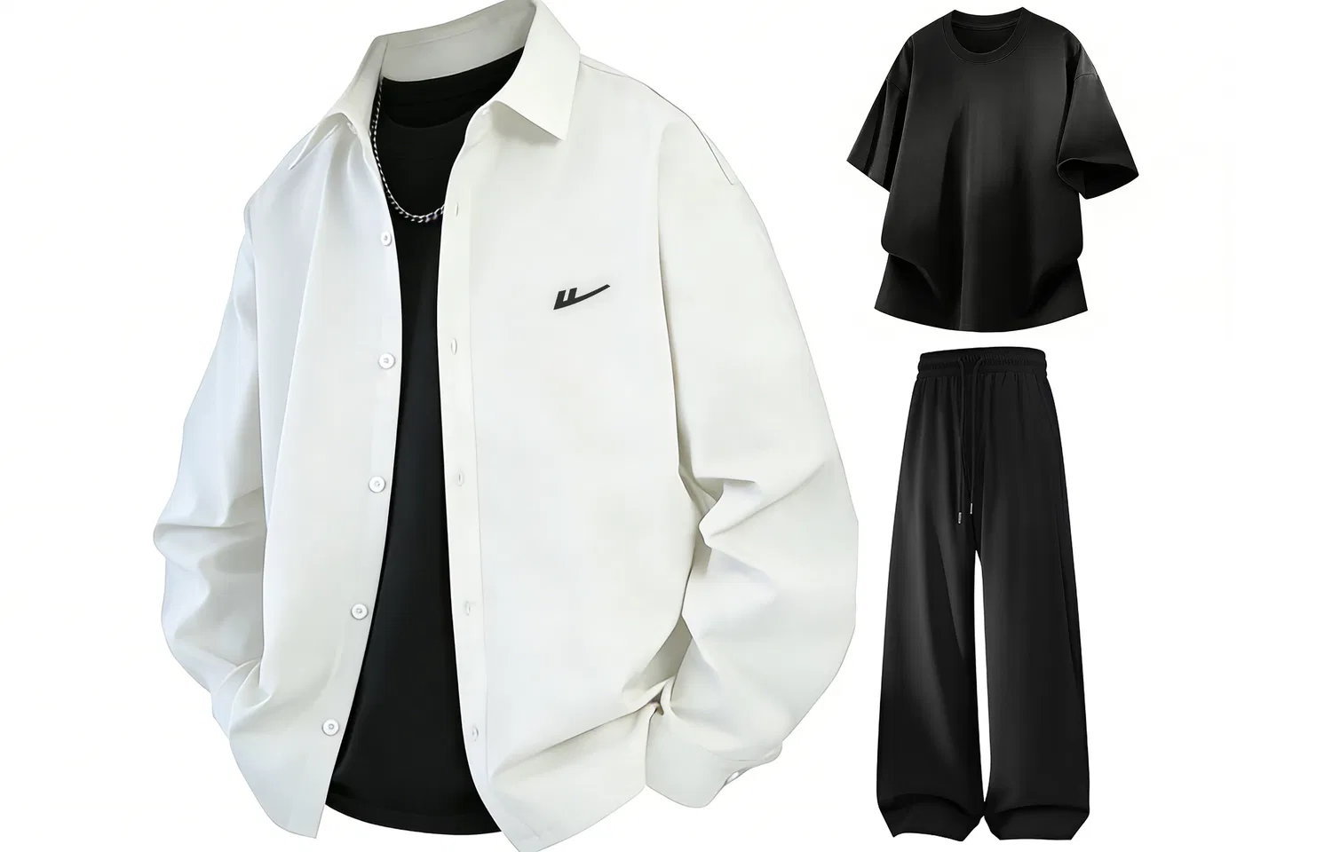 Детский комплект футболок с принтом White Lightweight Set of 3 WARRIOR