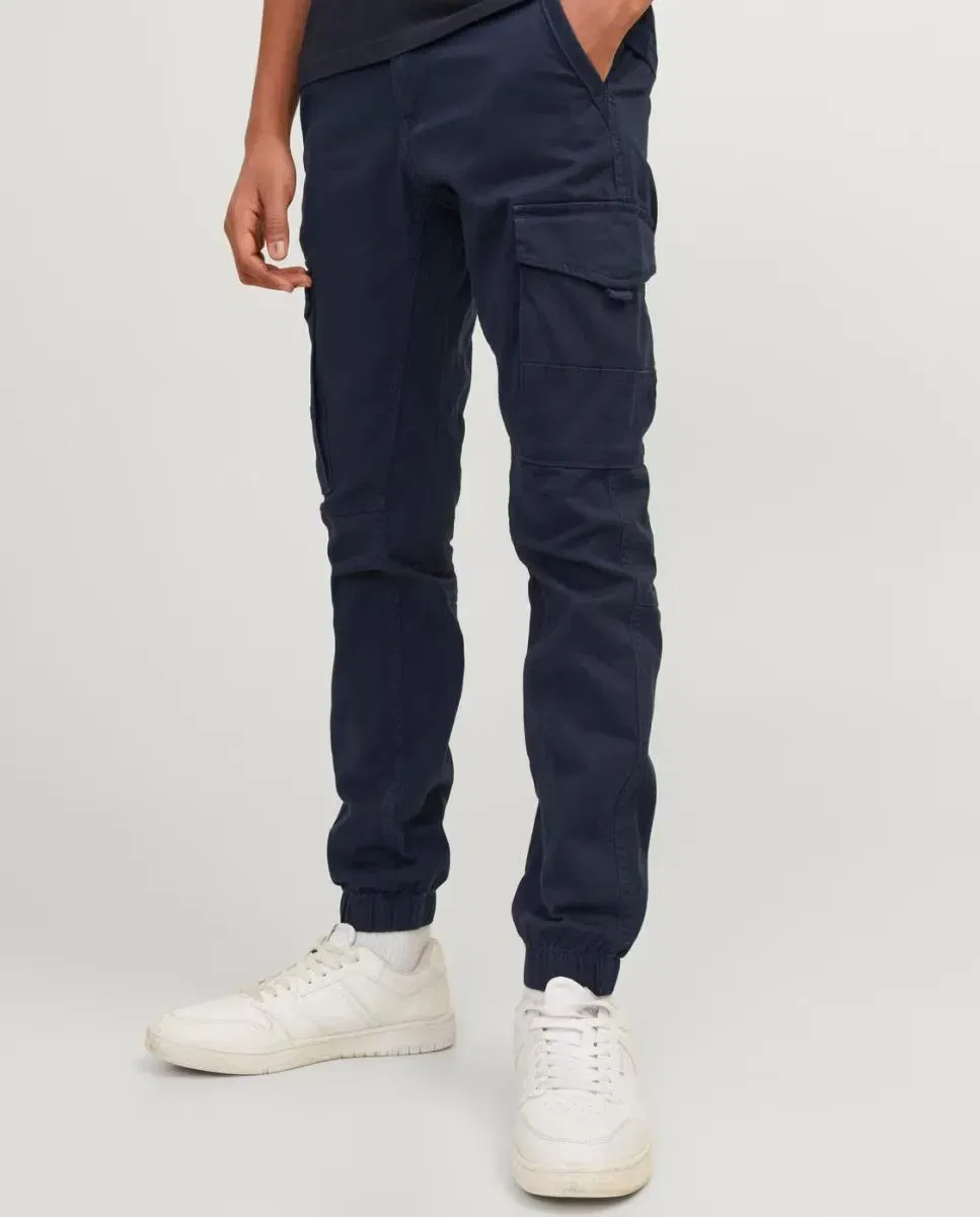 Детские штаны карго для мальчиков Jack & Jones, Azul Marino — фото 2