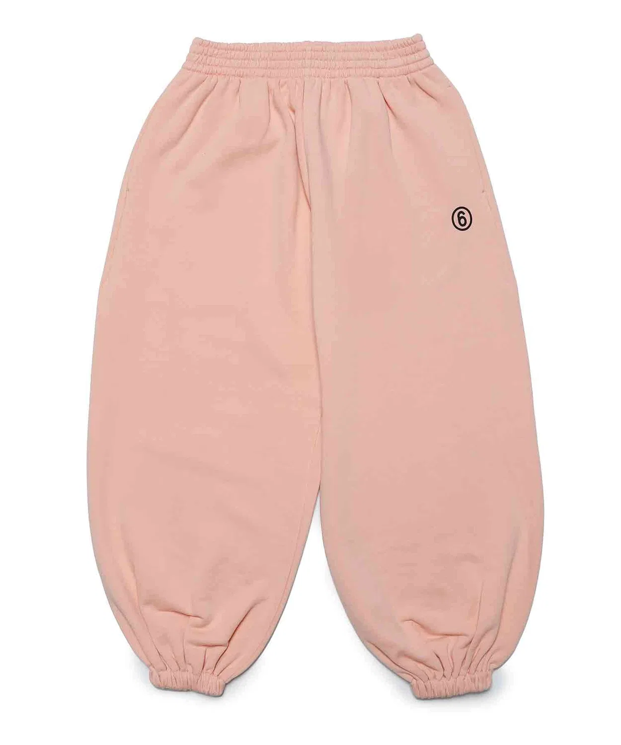 Детские спортивные штаны с фирменным принтом MM6 Maison Margiela, Light Pink