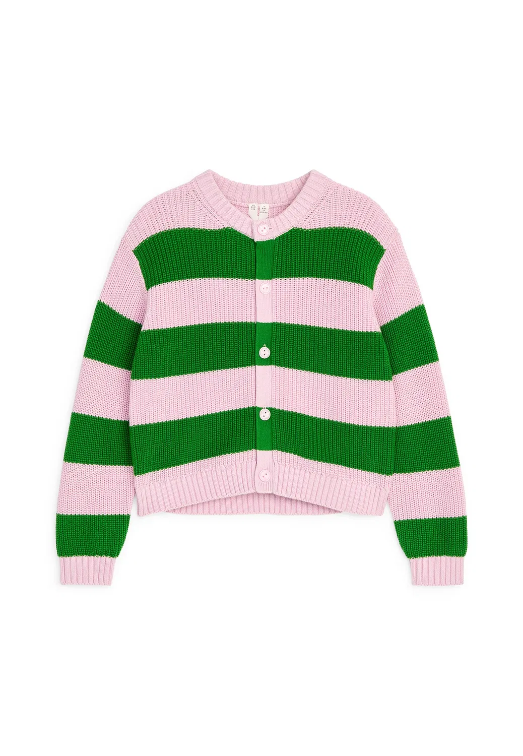 Кардиган Arket, Green Pink