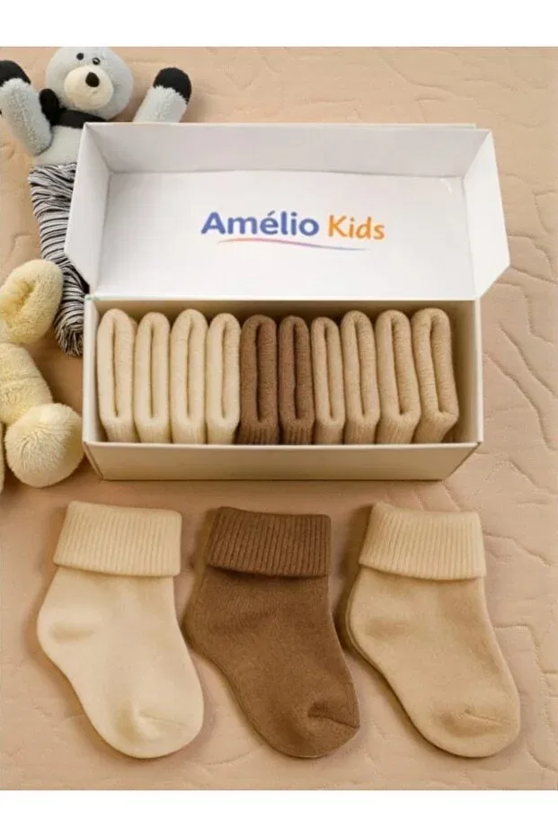 Детские носки хлопковые 5 шт Amélio Kids, Multicolor — фото 2