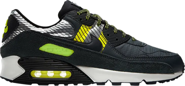 

Кроссовки Nike 3M x Air Max 90 'Anthracite Volt', черный