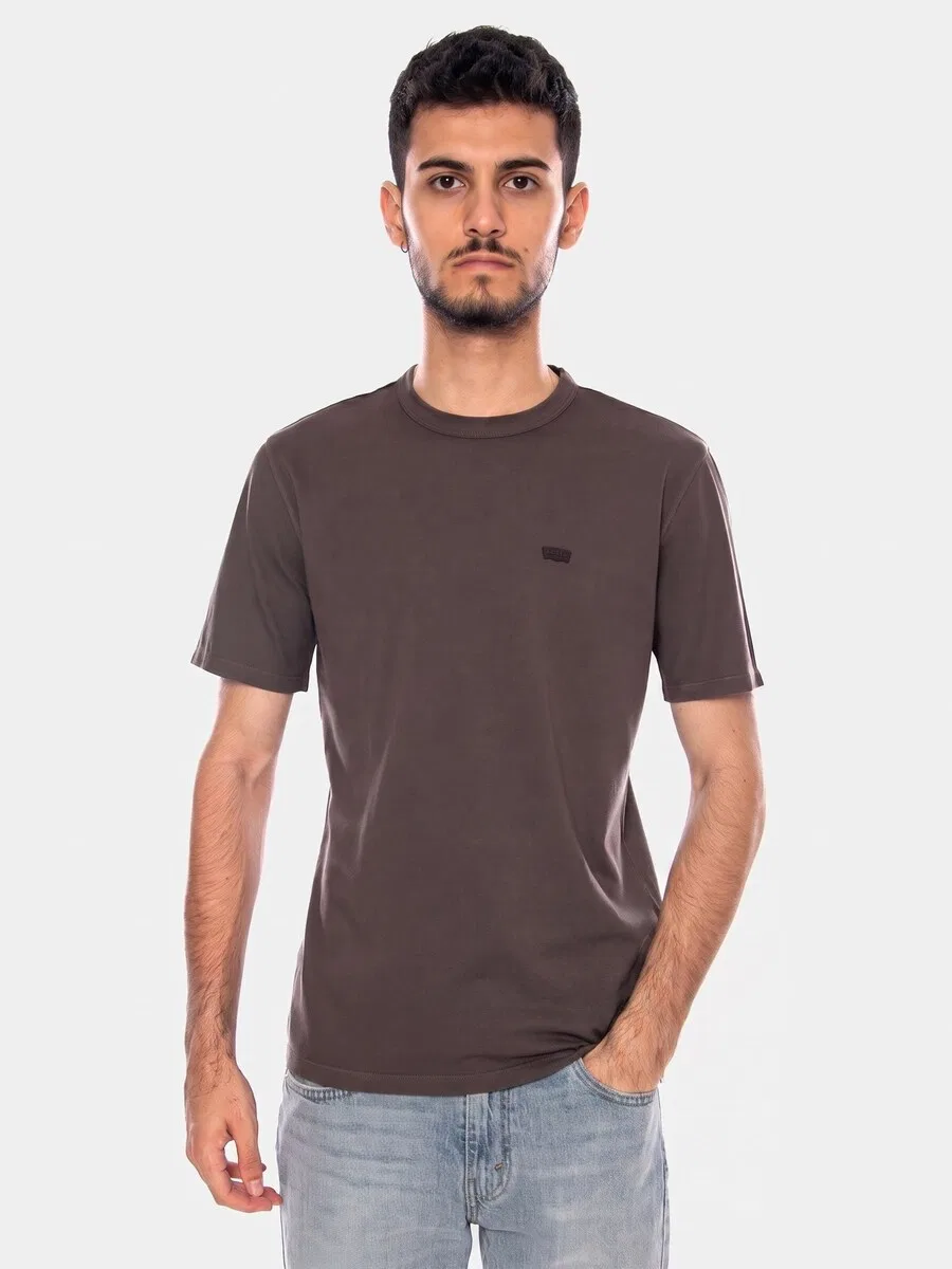 Футболка LEVI'S ORIGINAL TEE GARMENT DYE COFFEE GOOD DAZE в цвете «Шоколад»