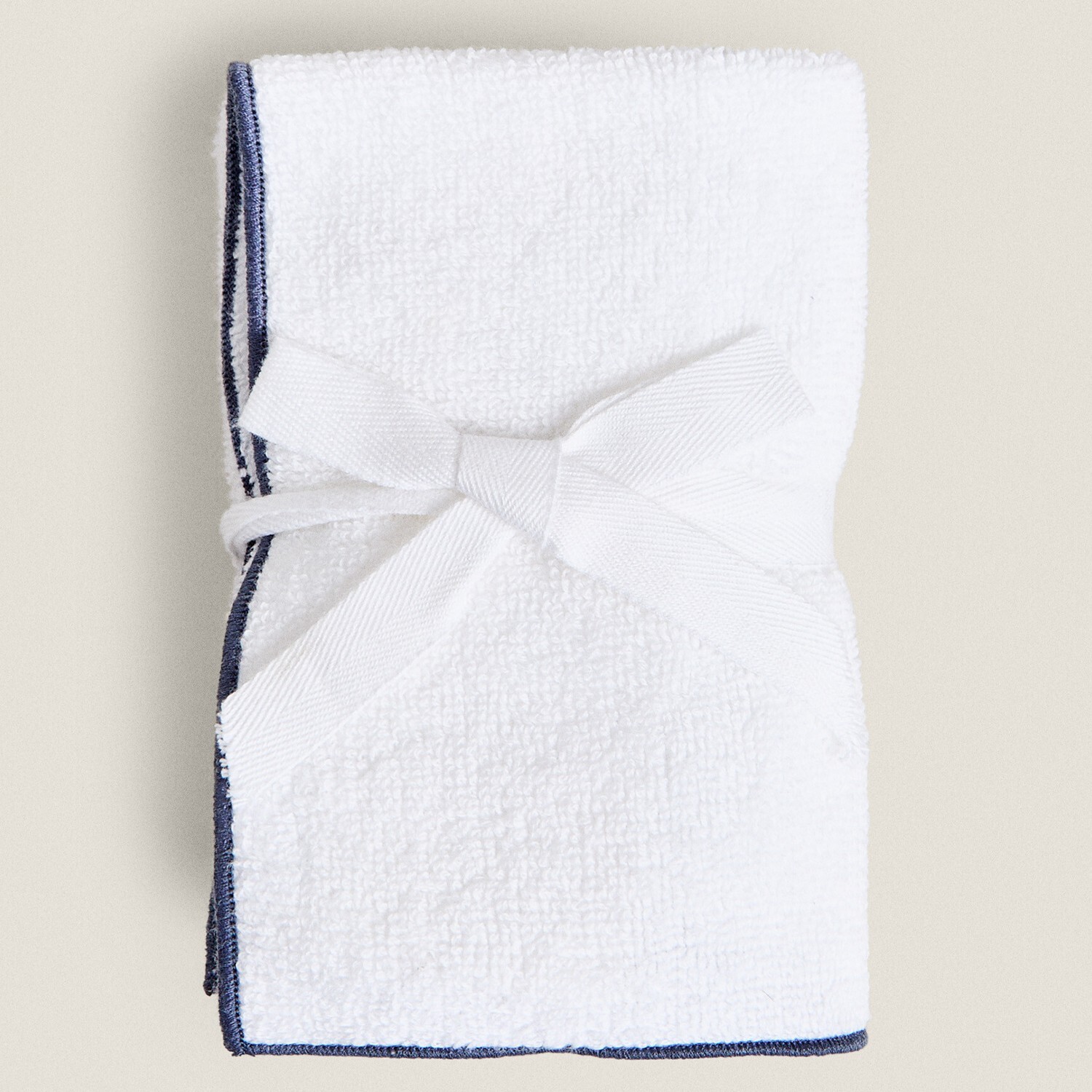 

Полотенце Zara Home Of Cotton Overlock Hand, 3 шт, белый
