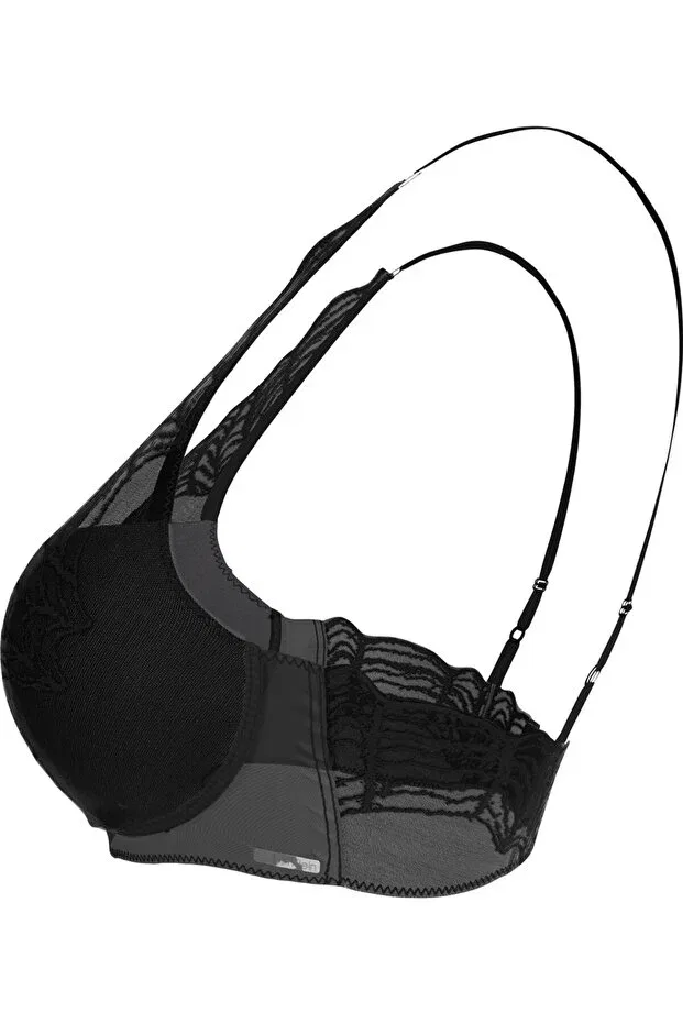 Женский бюстгальтер без поролона Calvin Klein, Black — фото 4