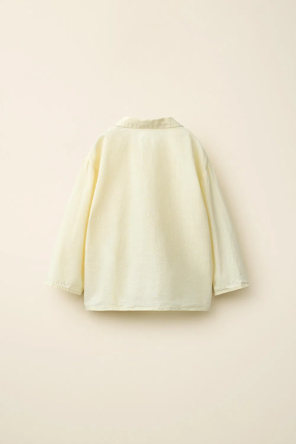 Плиссированная рубашка, созданная в сотрудничестве Caramel London и Zara, Lime — фото 2