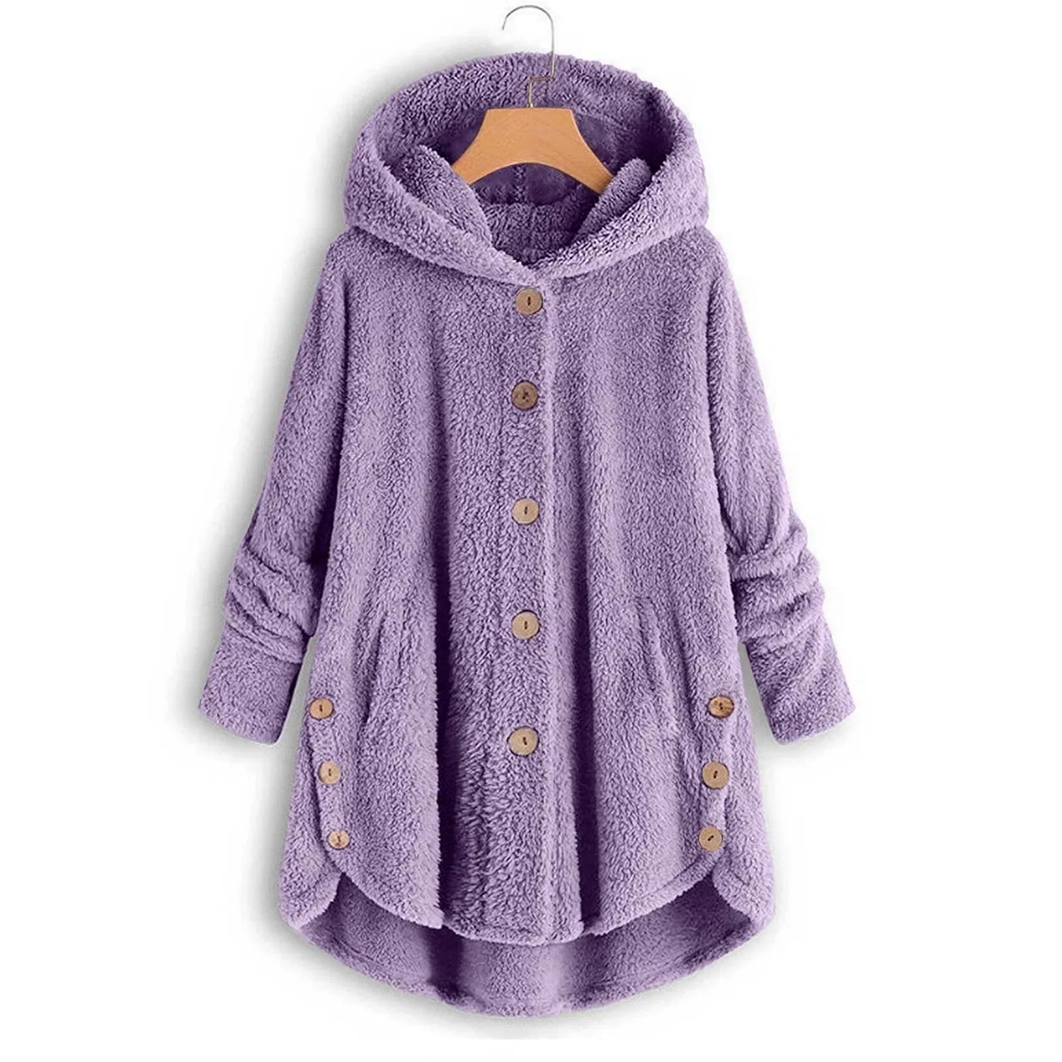Женское утеплённое пальто с принтом, модель Cappotti da donna, бренд, Viola — фото 2