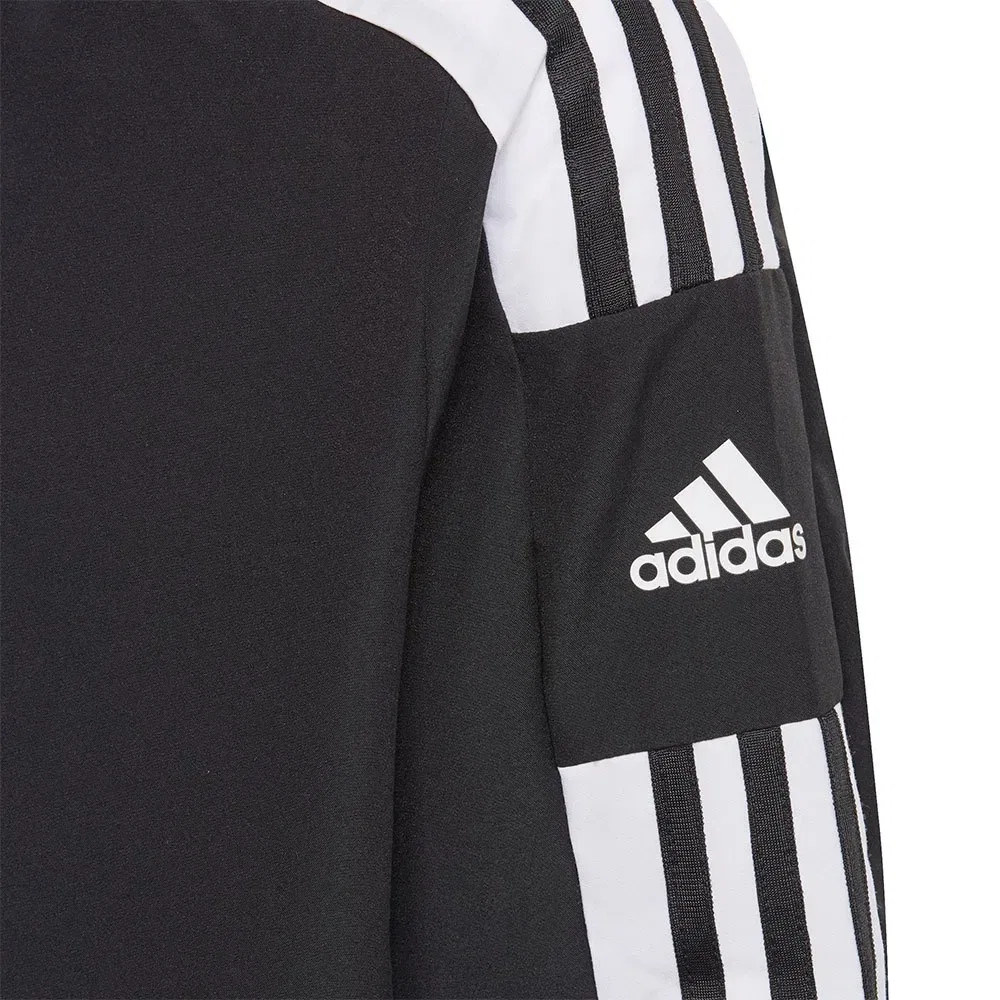 Детский спортивный жакет с длинной молнией Squadra 21 Adidas, Black — фото 4
