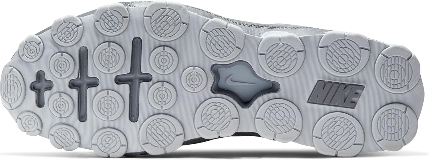 Мужские кроссовки Nike Reax 8 TR с сетчатым верхом для тренировок, серый/платиновый — фото 3