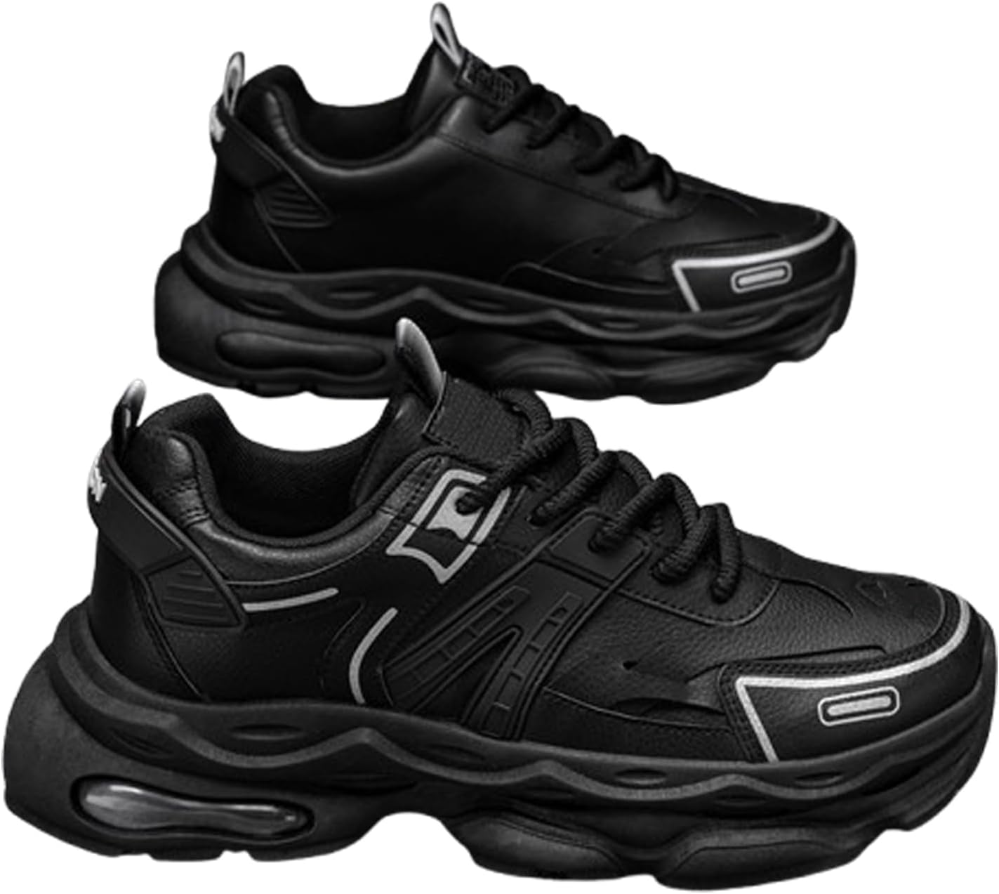 

Мужские кроссовки, беговые кроссовки для мужчин, прогулочные кроссовки для мужчин, удобная спортивная обувь на все сезоны Generic, черный