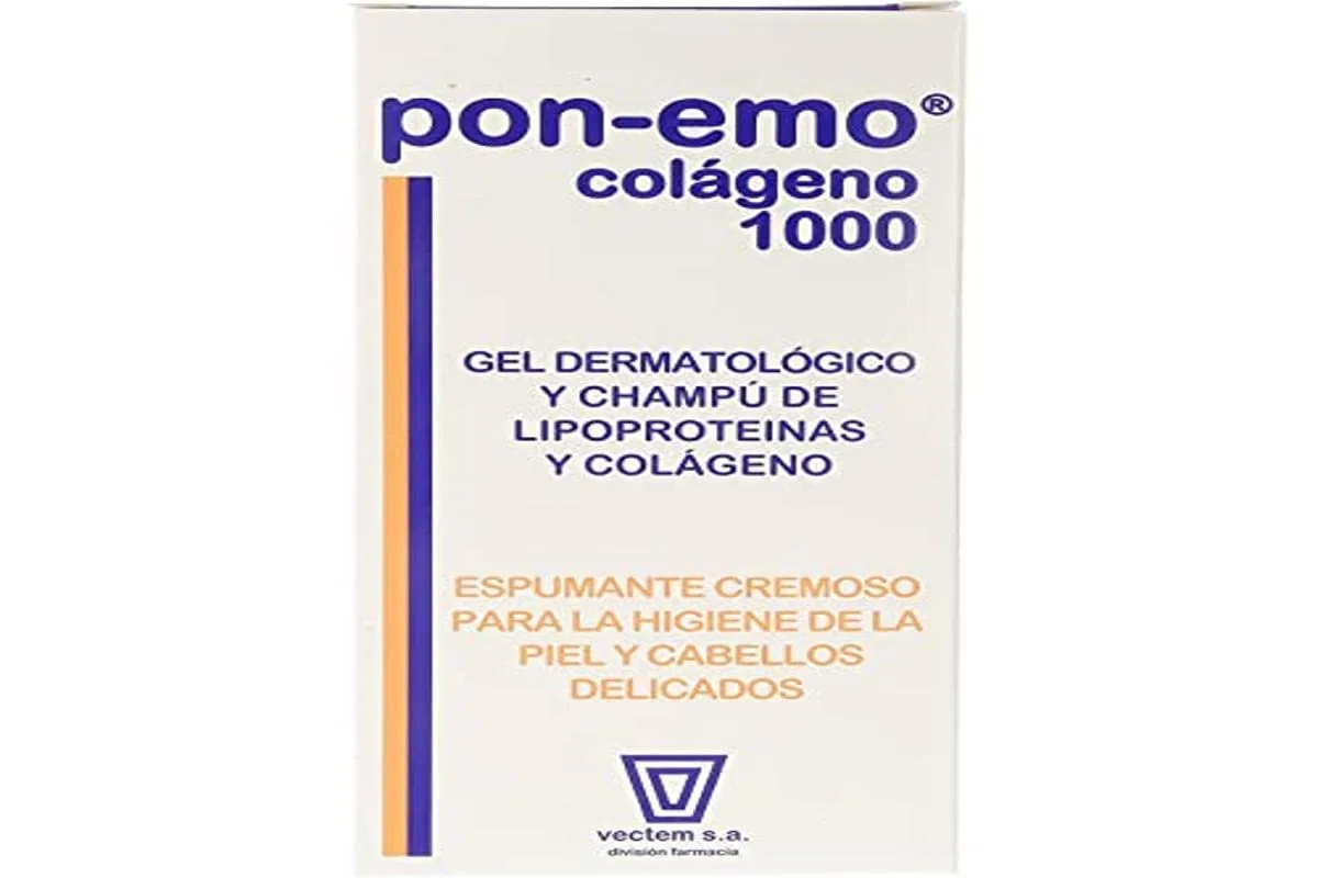 Гель для душа PON Colageno Emo, 1000 мл, Белый Xhekpon