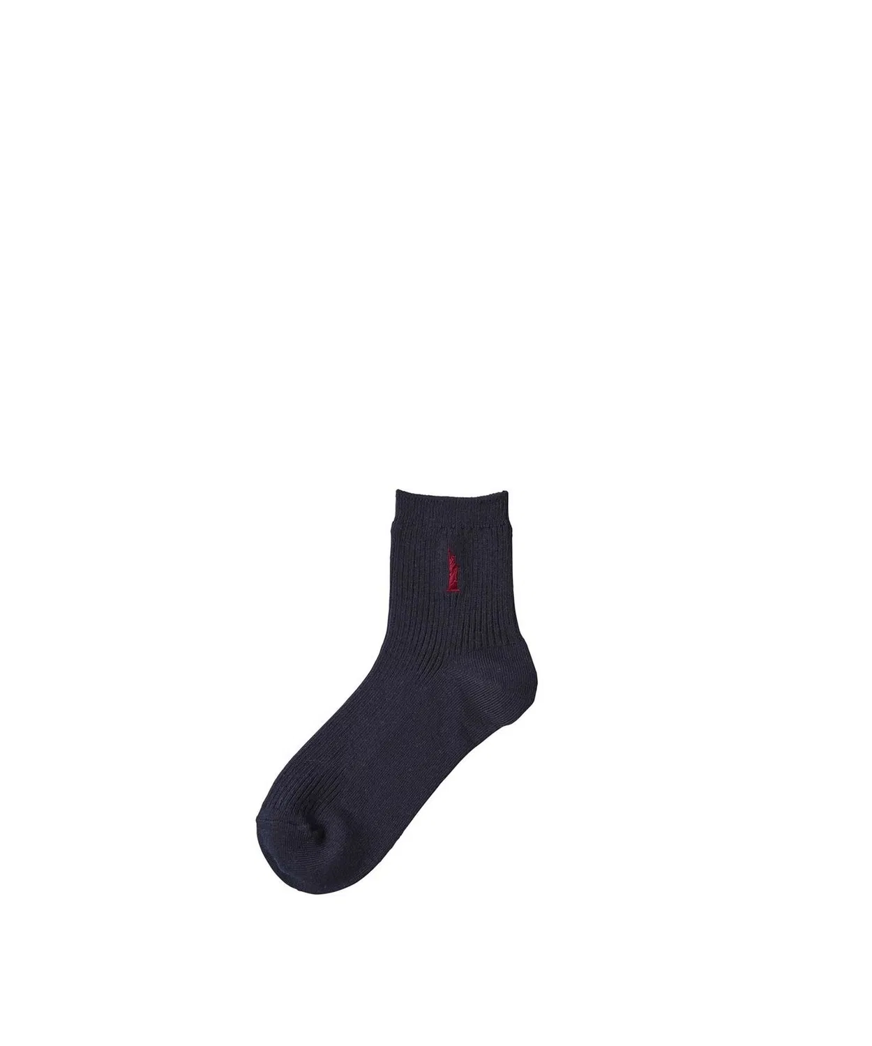 Детские носки с двусторонней вышивкой, 13 см, модель EASTBOY, Black/Blue — фото 2