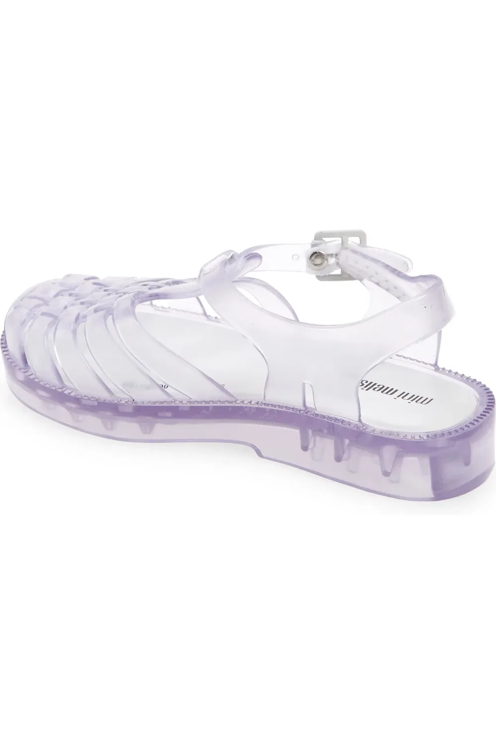Сандалии детские с фруктовым ароматом Possession Mini Melissa, Clear/Clear — фото 2