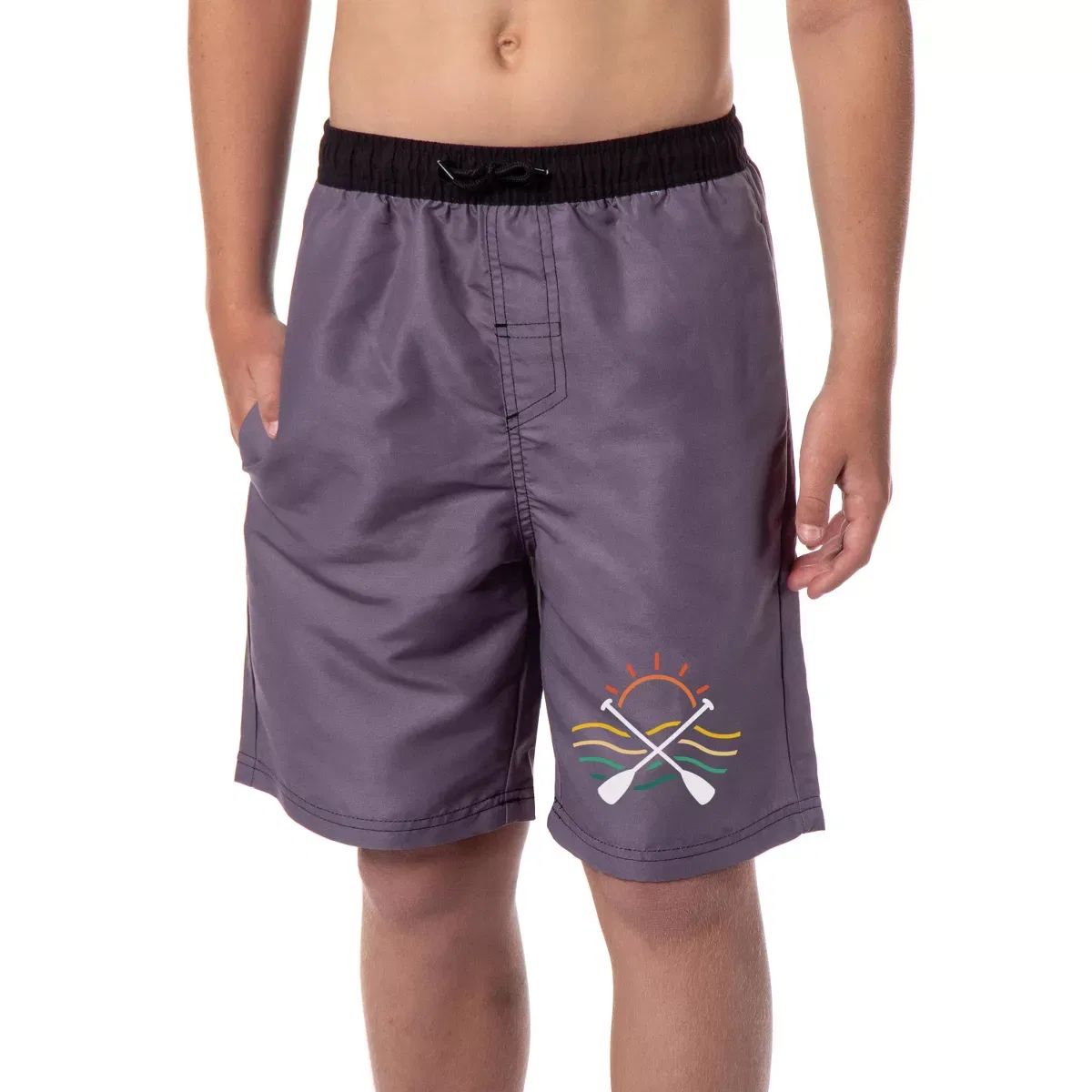Детские плавки для мальчиков с сеткой внутри Intimo, Grey