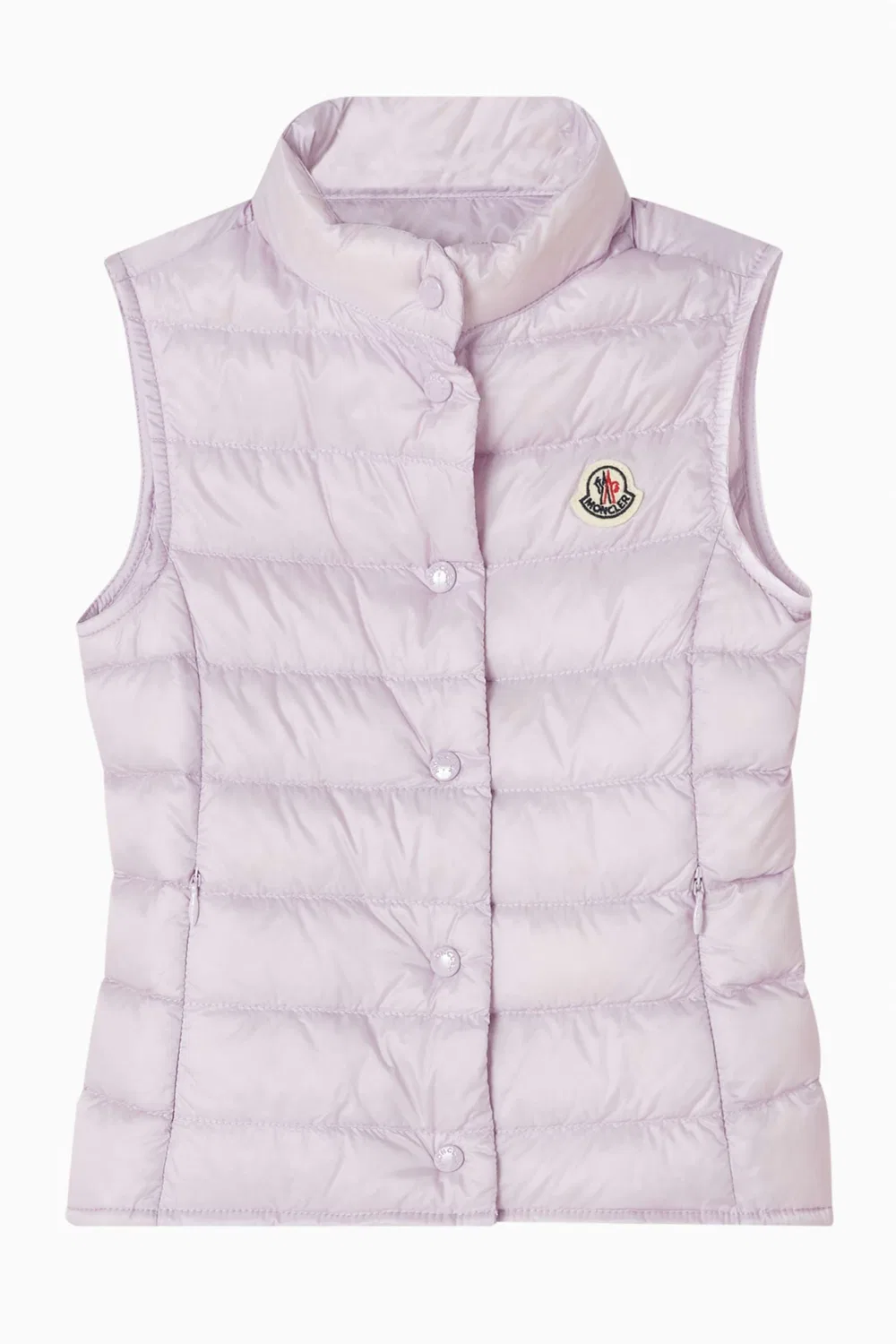 Жилет с пуховым наполнителем Liane Moncler Enfant, розовый