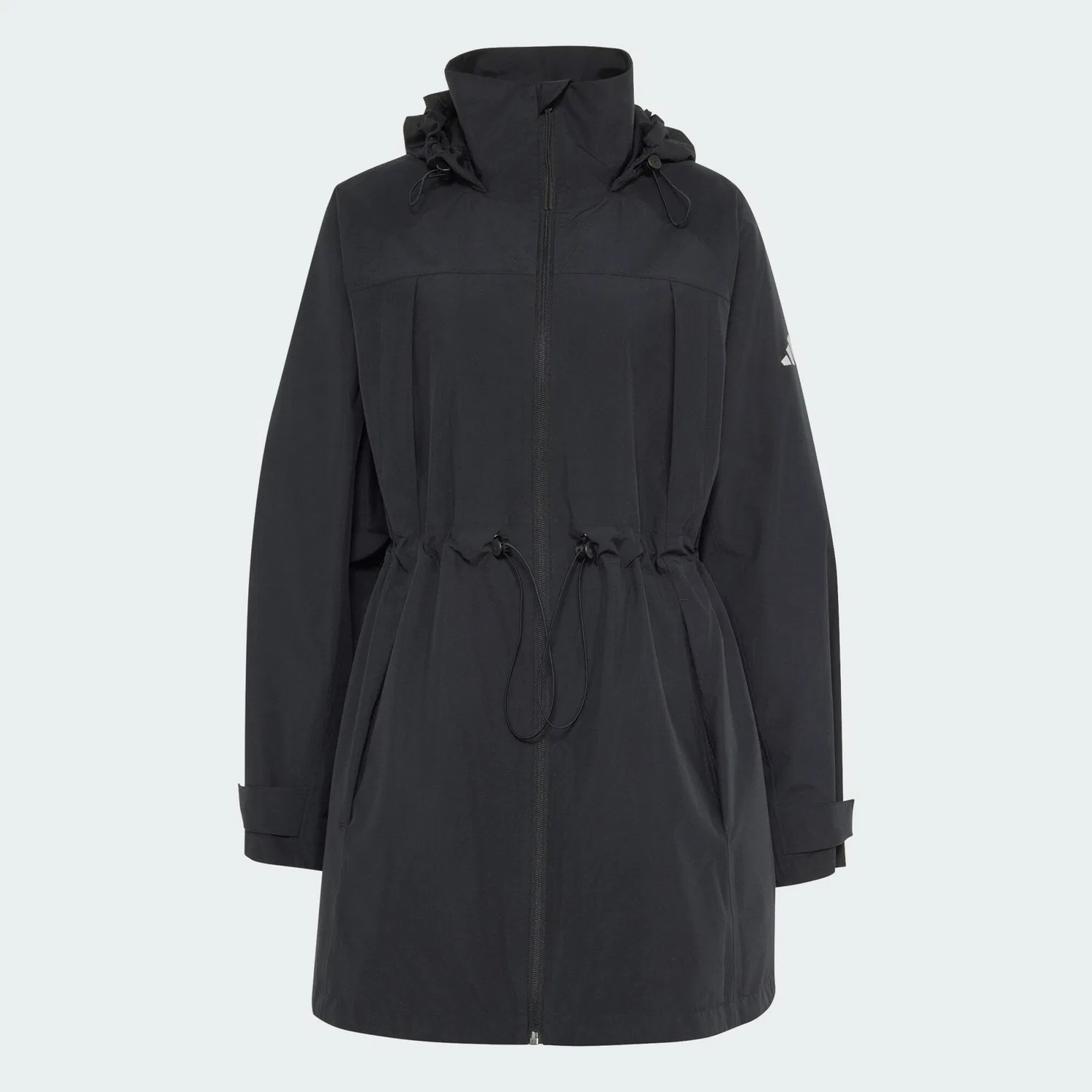 Мужской дождевик с технологией Climaproof City Rain Parka Adidas, Schwarz — фото 2