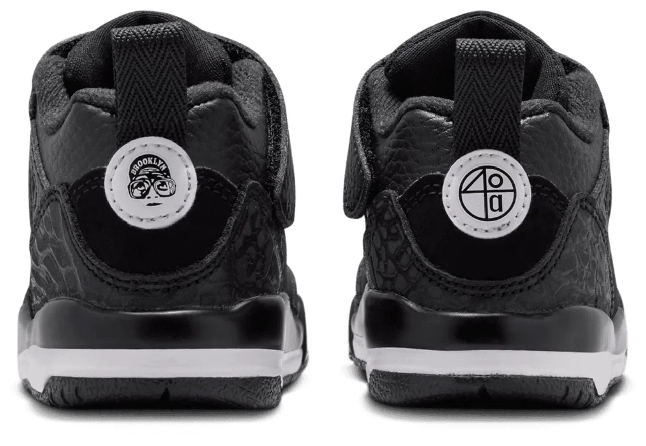 Кроссовки для мальчиков Spizike Low Jordan, черный/белый — фото 3