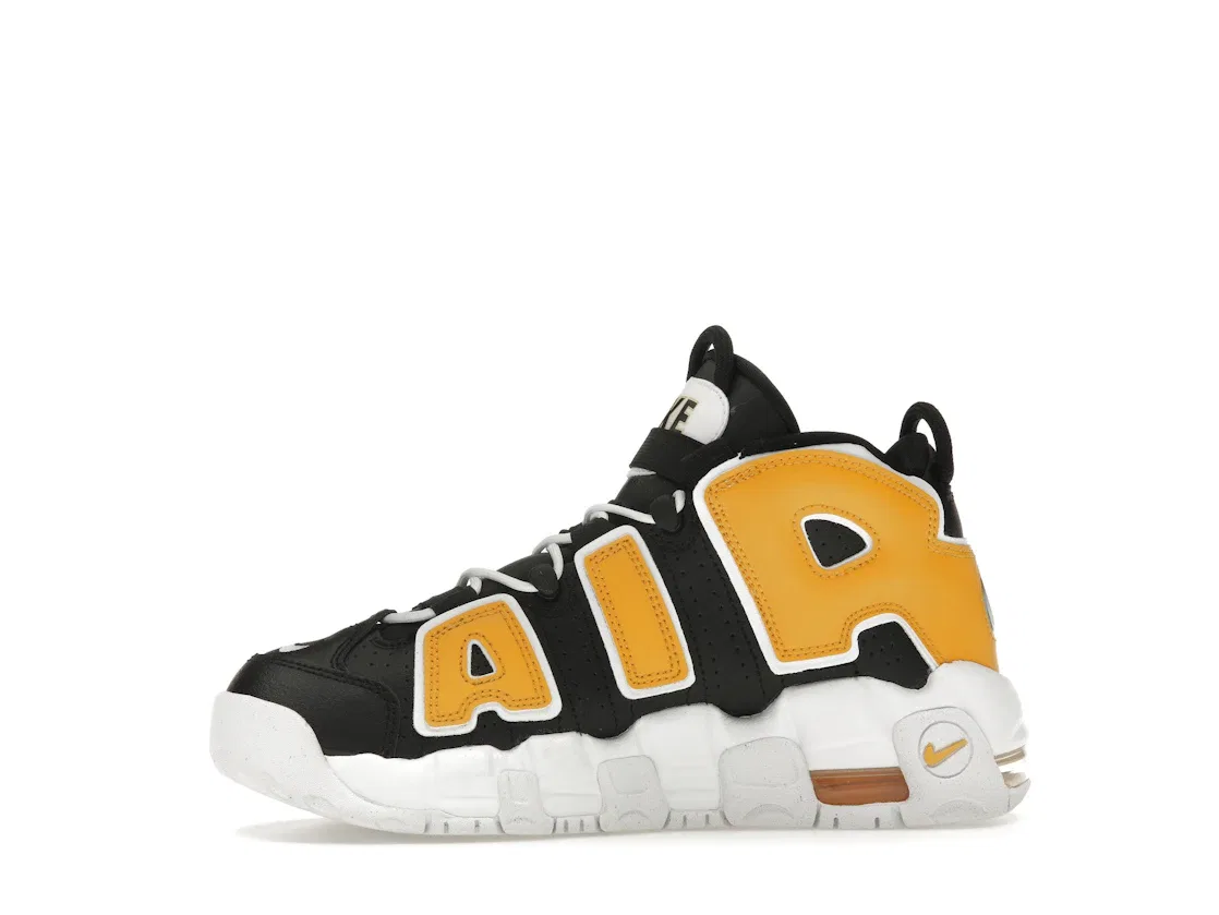 Детские кроссовки Lifestyle Nike Air More Uptempo Nike, Black/University Gold/White — фото 3