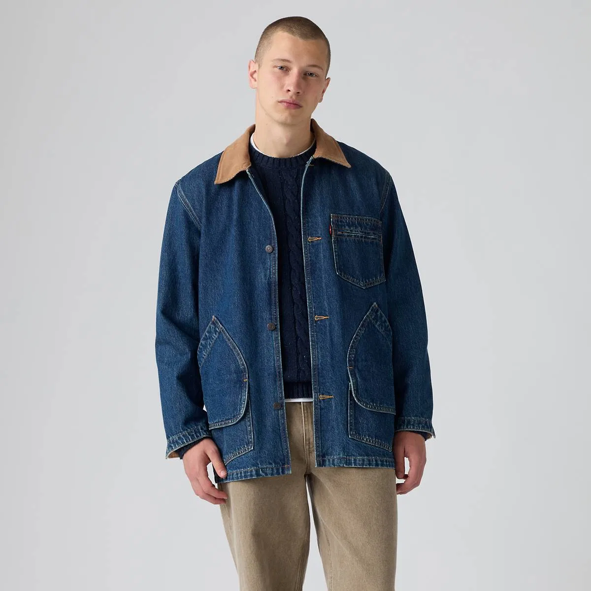 Куртка Таунерс Levi's, Walk In The Park - Dark Wash — фото 3