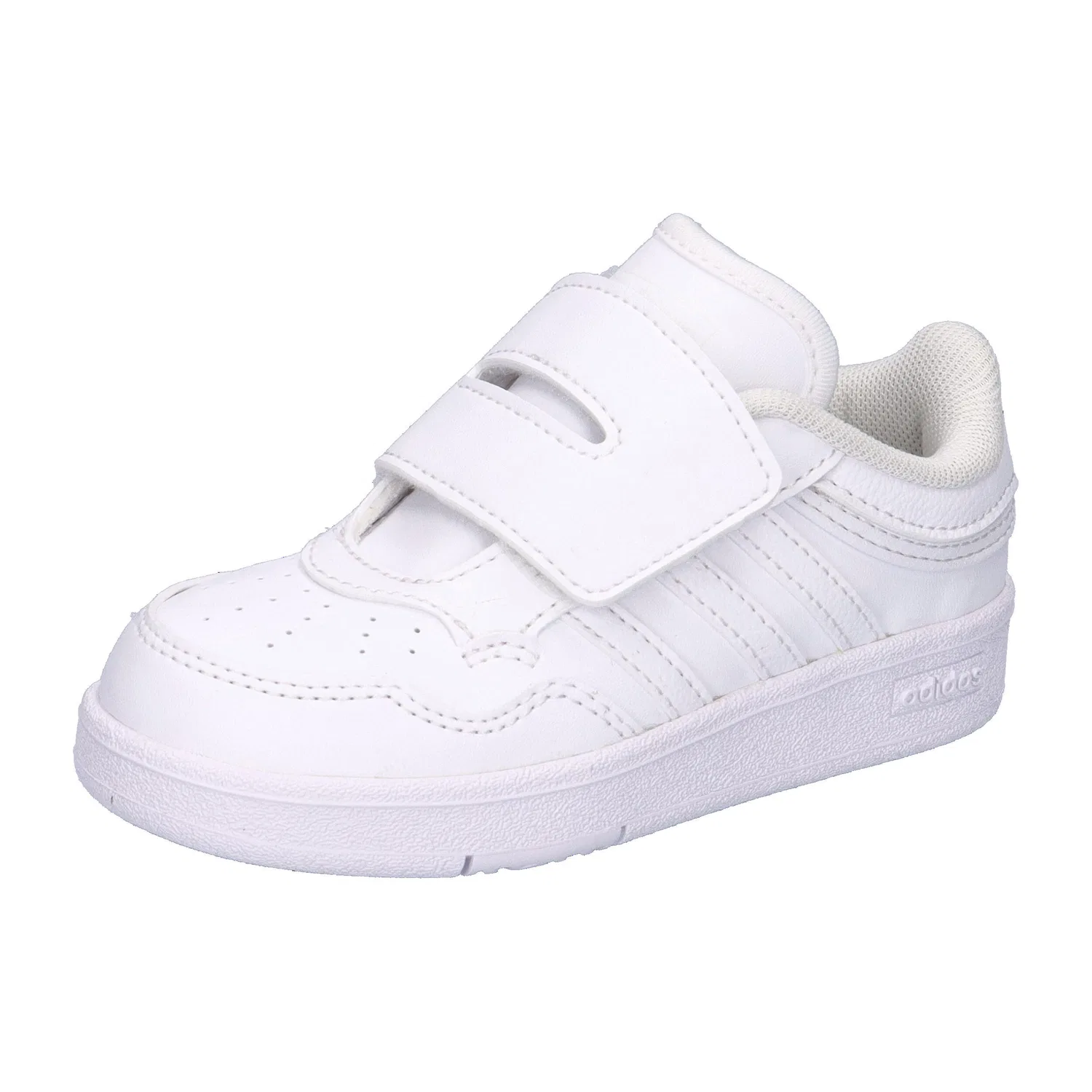 Детские кроссовки с липучкой HOOPS 4.0 CF I Adidas, Weiss Schwarz