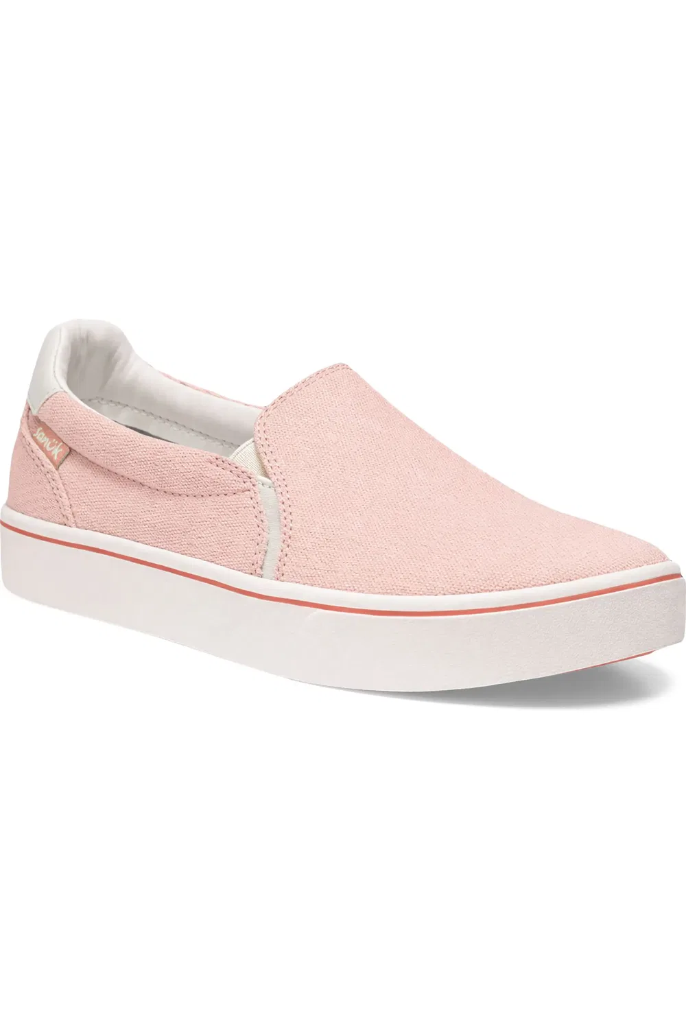 Детские кеды slip-on с ортопедической стелькой Hava Snack Sanuk, Pink Multi