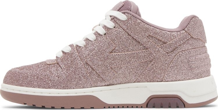 Кроссовки Off-White Wmns Out Of Office Pink Glitter, розовый — фото 3