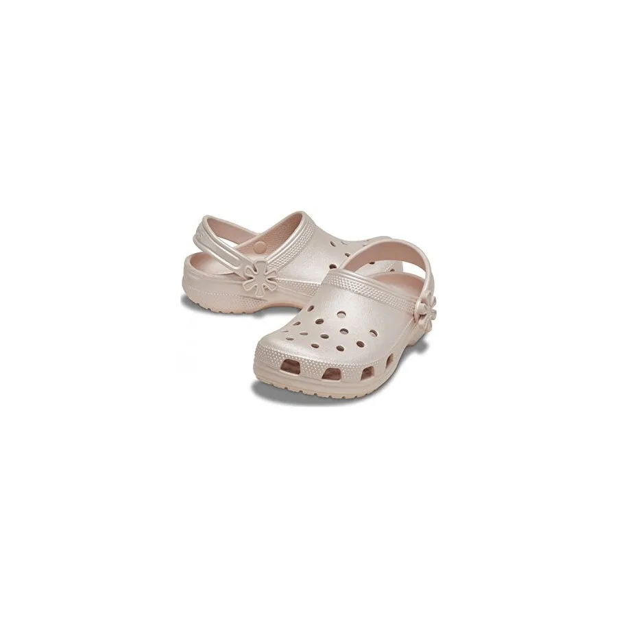 Детские спортивные сланцы Classic Pearl Shine Clog T Crocs, Серый — фото 2