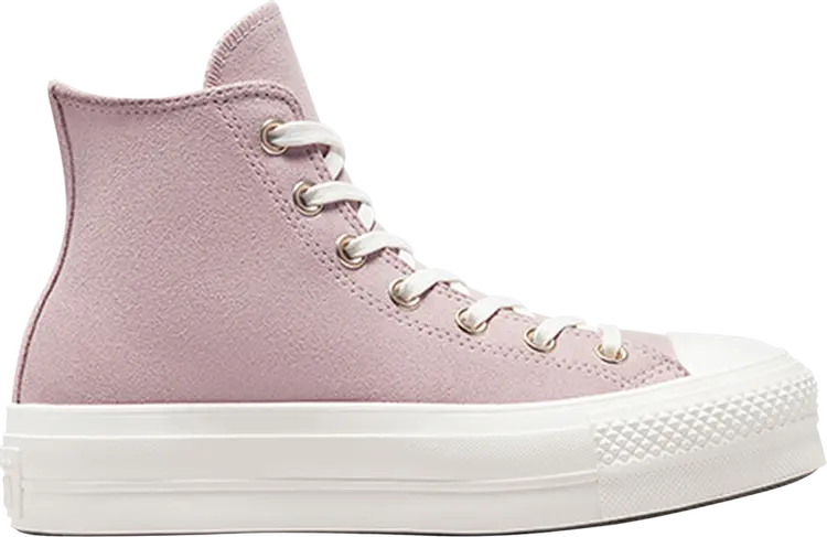 Кроссовки Converse Wmns Chuck Taylor All Star Lift Platform High Stone Mauve, фиолетовый