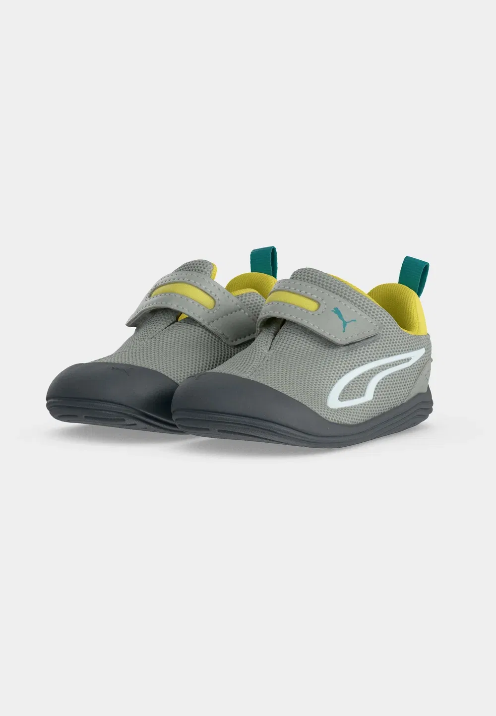 Кроссовки Kitten mesh v inf унисекс Puma, Gray Echo/Glacial Gray — фото 3