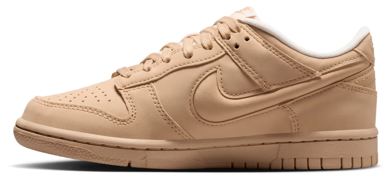 Детские кроссовки для мальчиков с низким силуэтом Nike Dunk Low Lv8 1, Sesame Sesame Pale Ivory — фото 2