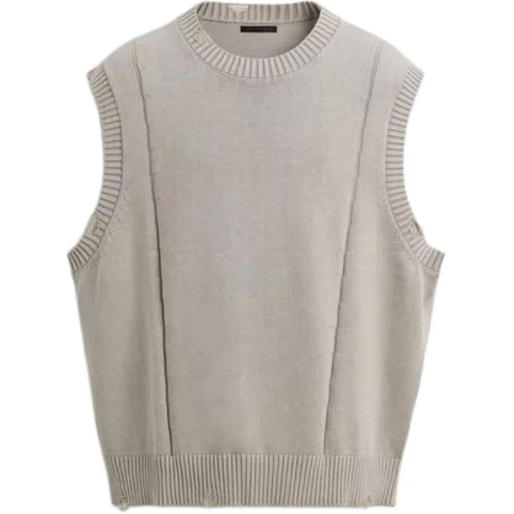 Мужская майка с круглым вырезом Pearl Gray ZARA