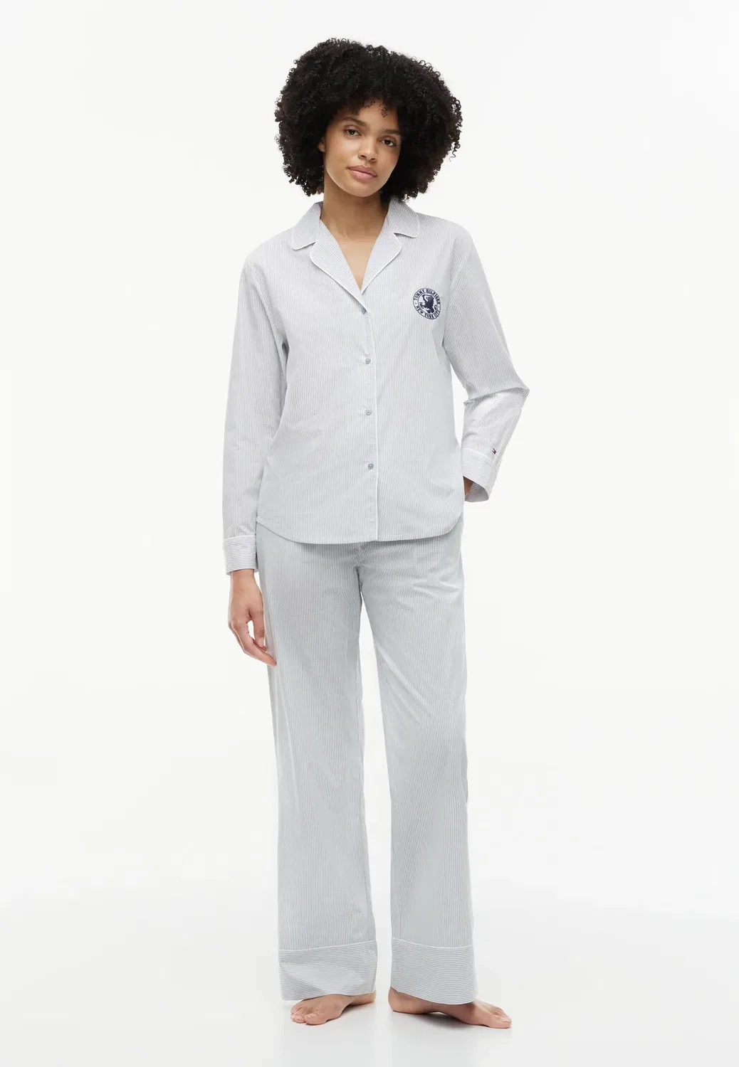 Спать в штанах - пижамные штаны Tommy Hilfiger, Classic Ithaca Brisk Blue — фото 2